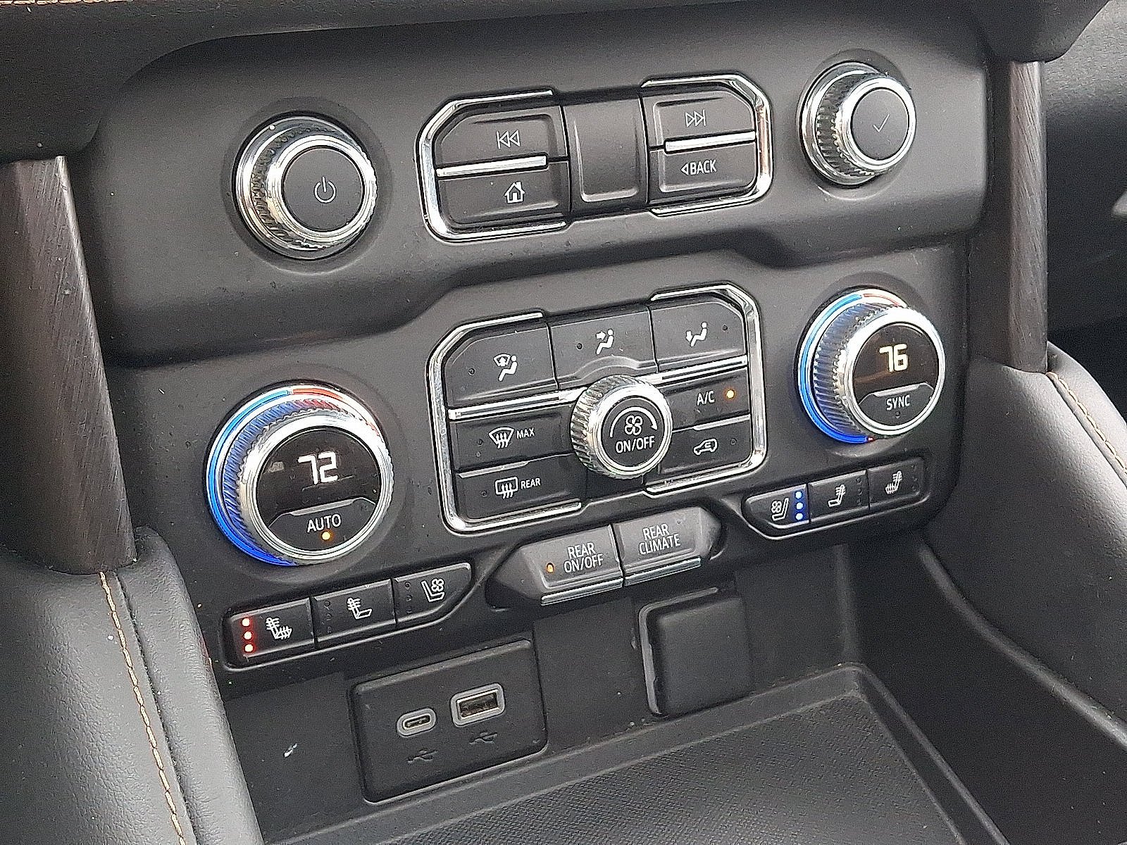 Used 2023 White Frost Tricoat GMC AT4 image 19