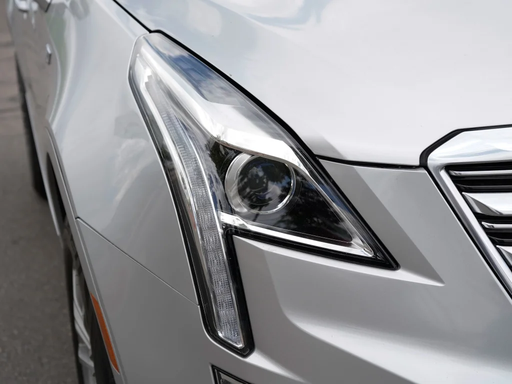 Used 2019 Radiant Silver Metallic Cadillac Luxury AWD image 2