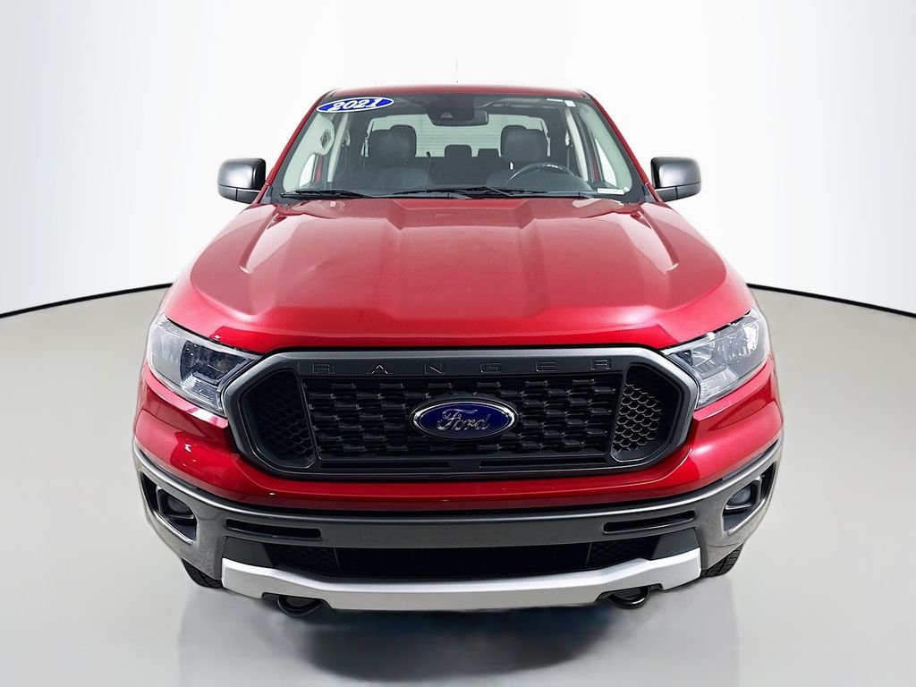 Used 2021 Rapid Red Metallic Tinted Clearcoat Ford XLT image 8