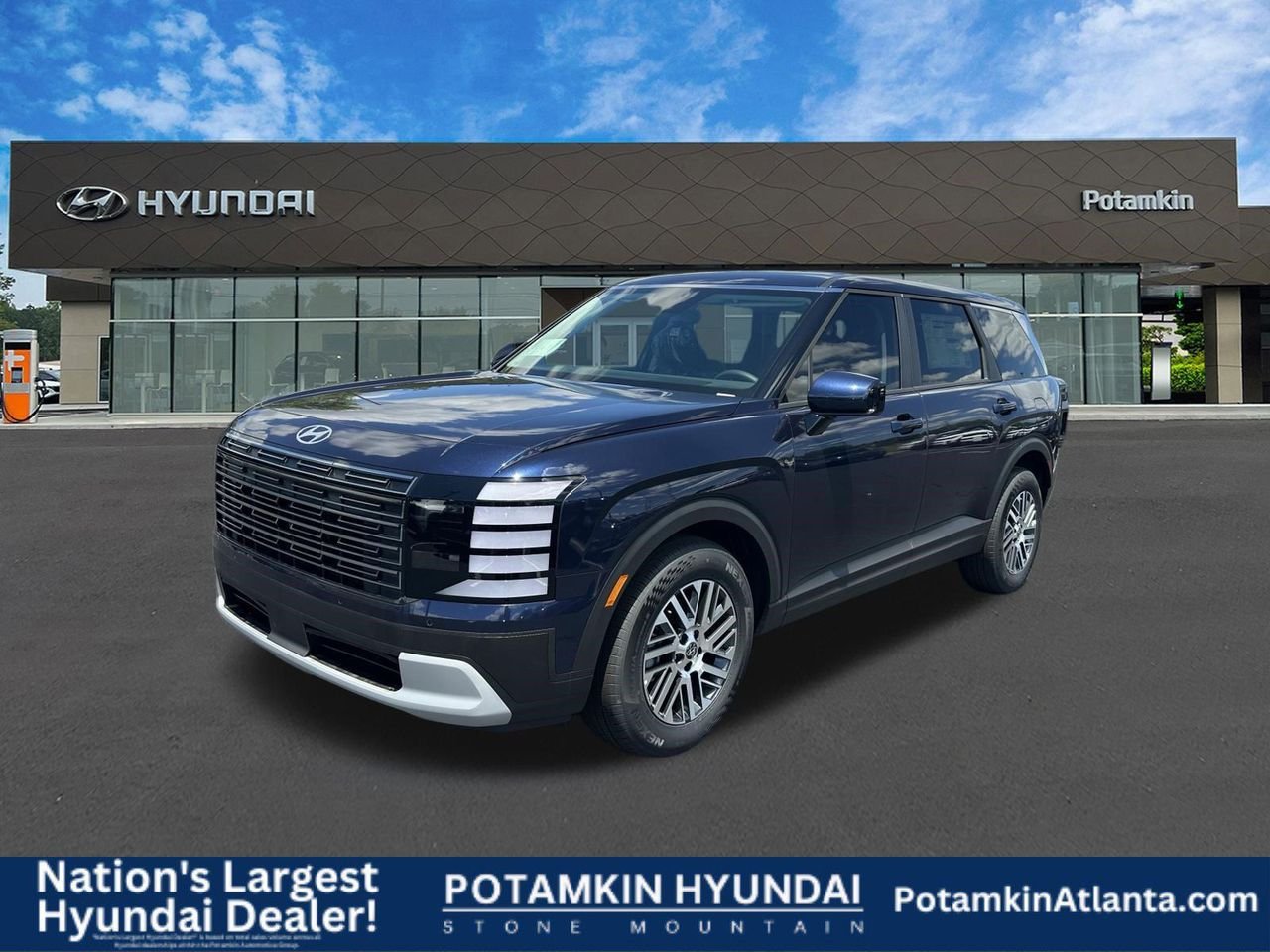 New 2026 Classy Blue Pearl Hyundai SE image 1