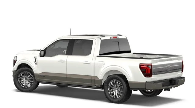 New 2026 Star White Metallic Tri-Coat Ford King Ranch image 2