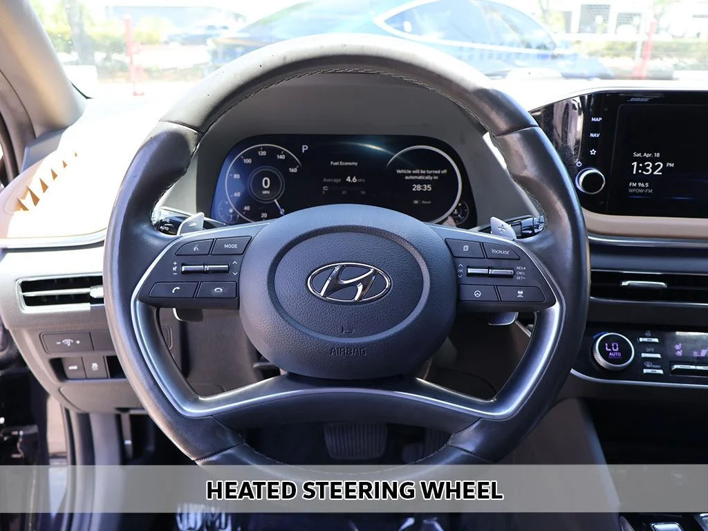 Used 2023 Blue Hyundai Limited image 8