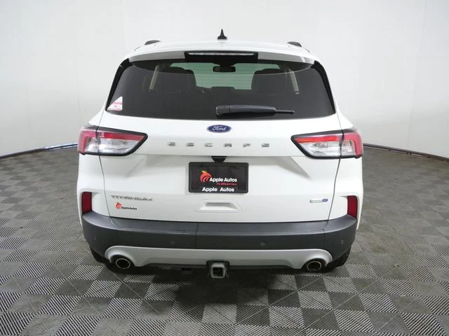 Certified Used 2020 White Ford Titanium image 8