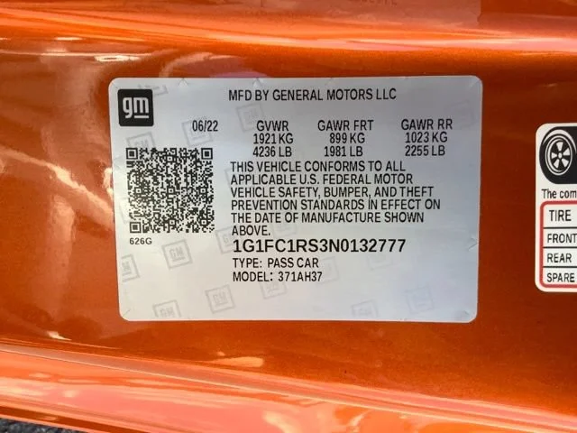 2022 Chevrolet Camaro 2LT - Photo 20