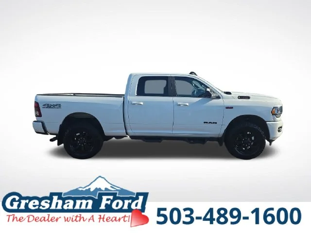 Certified Used 2021 Bright White Clearcoat Ram Big Horn image 12