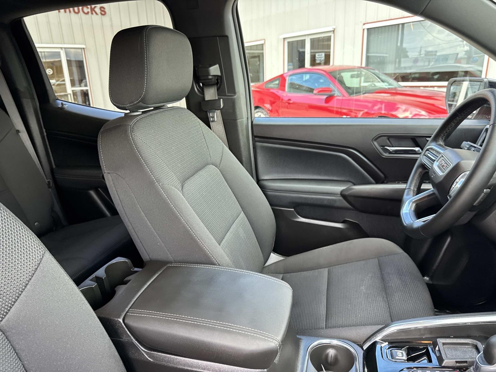 Used 2025 Volcanic Red Tintcoat GMC 2WD Elevation image 10