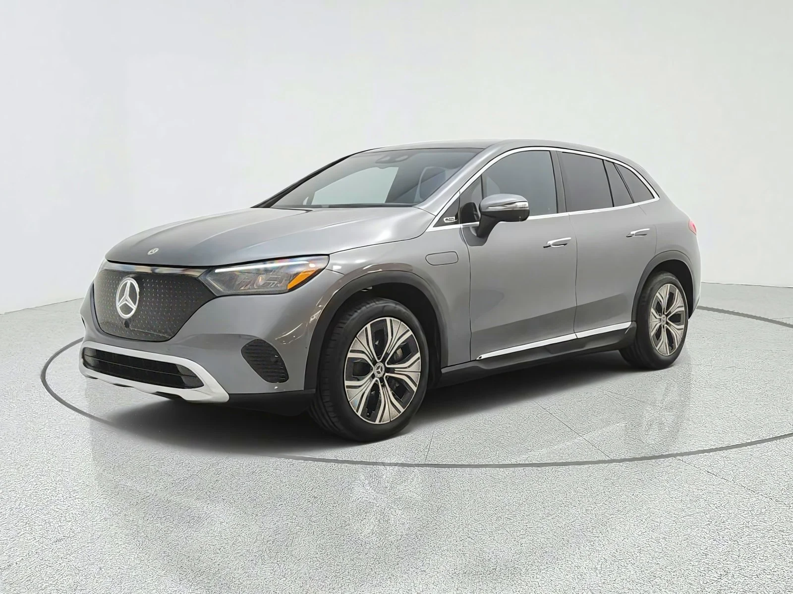 Certified Used 2023 Selenite Grey Metallic Mercedes-Benz EQE 350+ SUV image 1