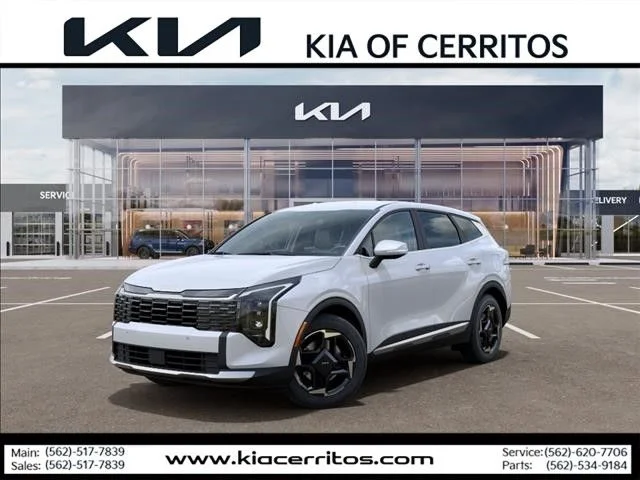 New 2026 Glacial White Pearl Kia EX image 1