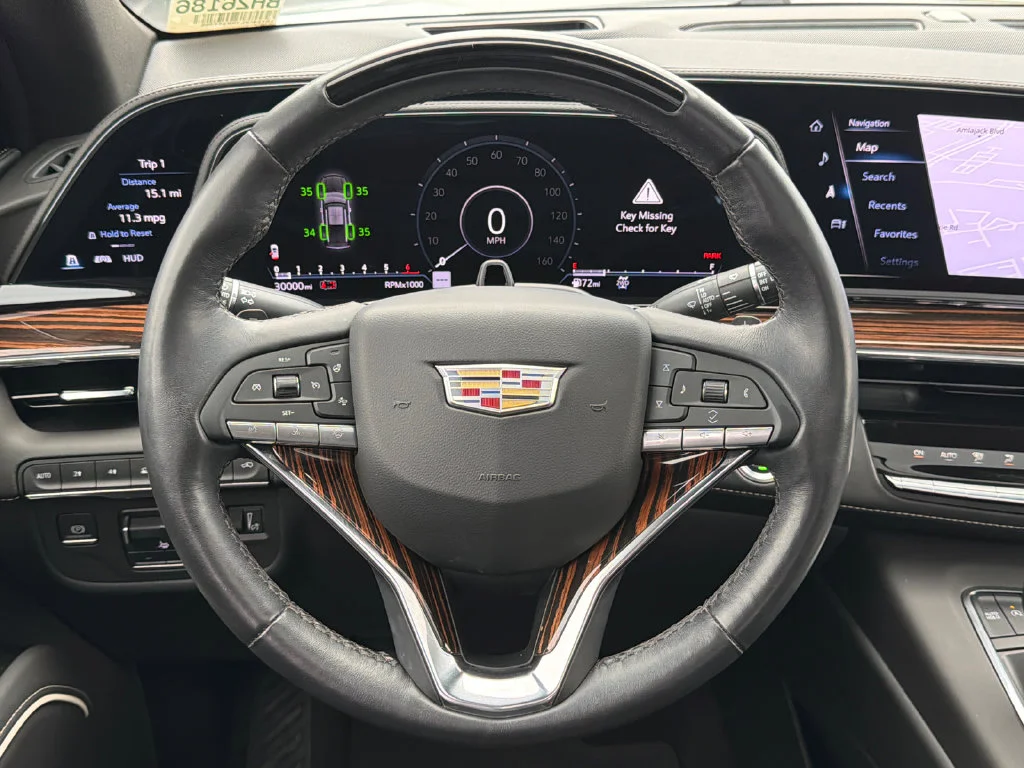 Used 2024 Silver Cadillac Premium Luxury image 24