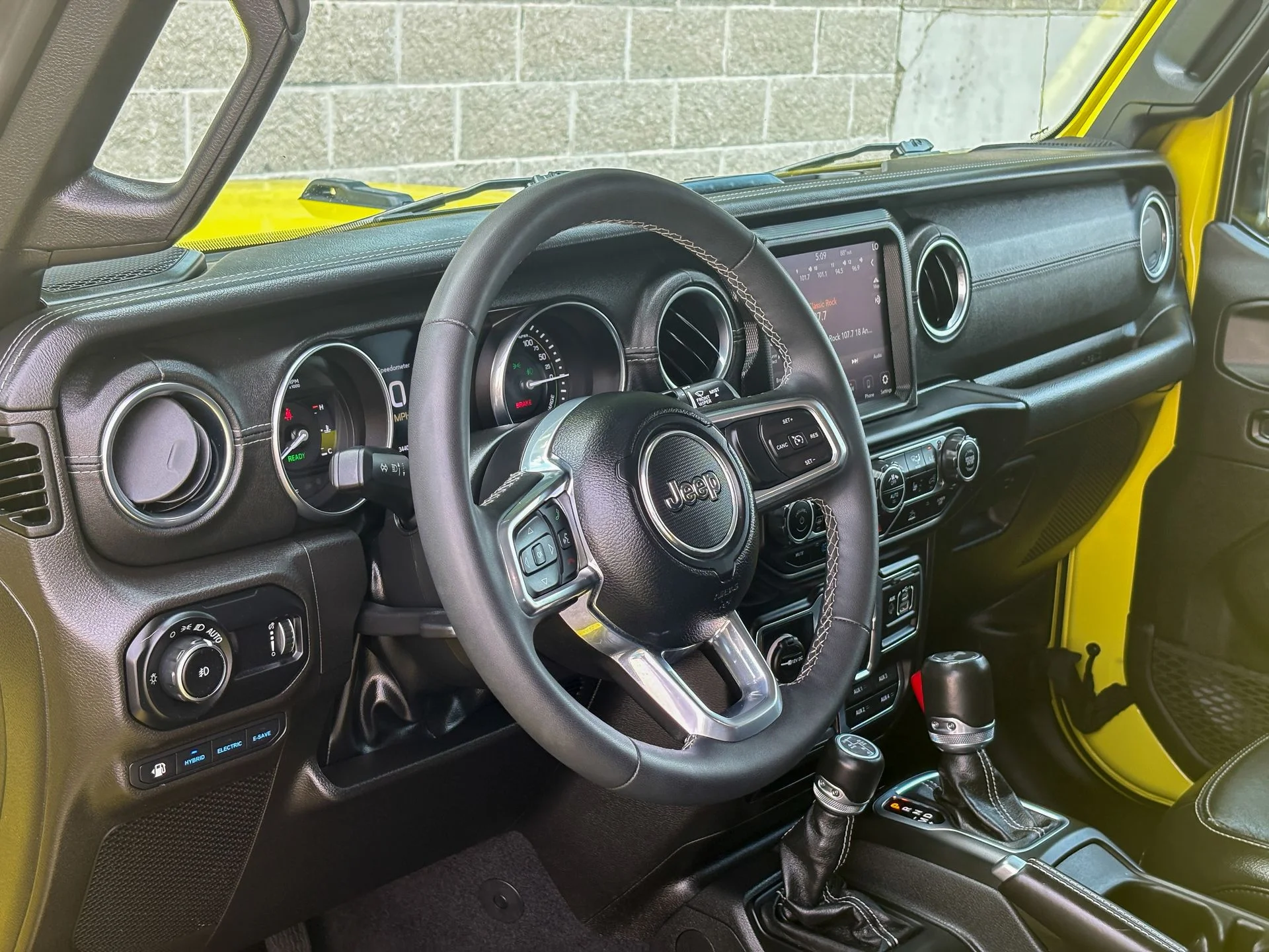 Used 2023 Yellow Jeep Sahara 4xe image 22