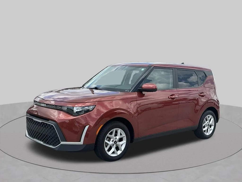 Used 2024 Orange Kia LX image 2