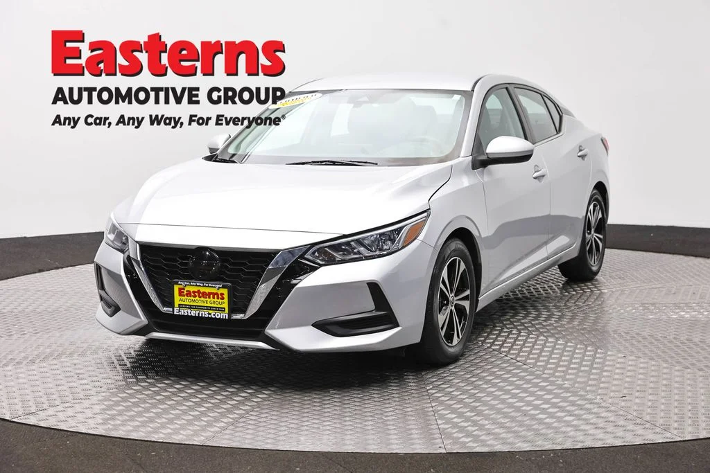 Used 2022 Silver Nissan SV image 1