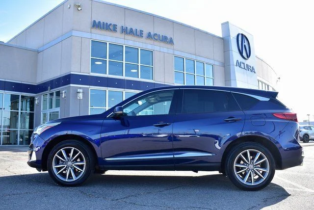 Certified Used 2021 Fathom Blue Pearl Acura Technology Package image 8
