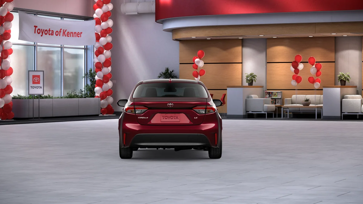 New 2026 Ruby Flare Pearl Toyota LE image 8