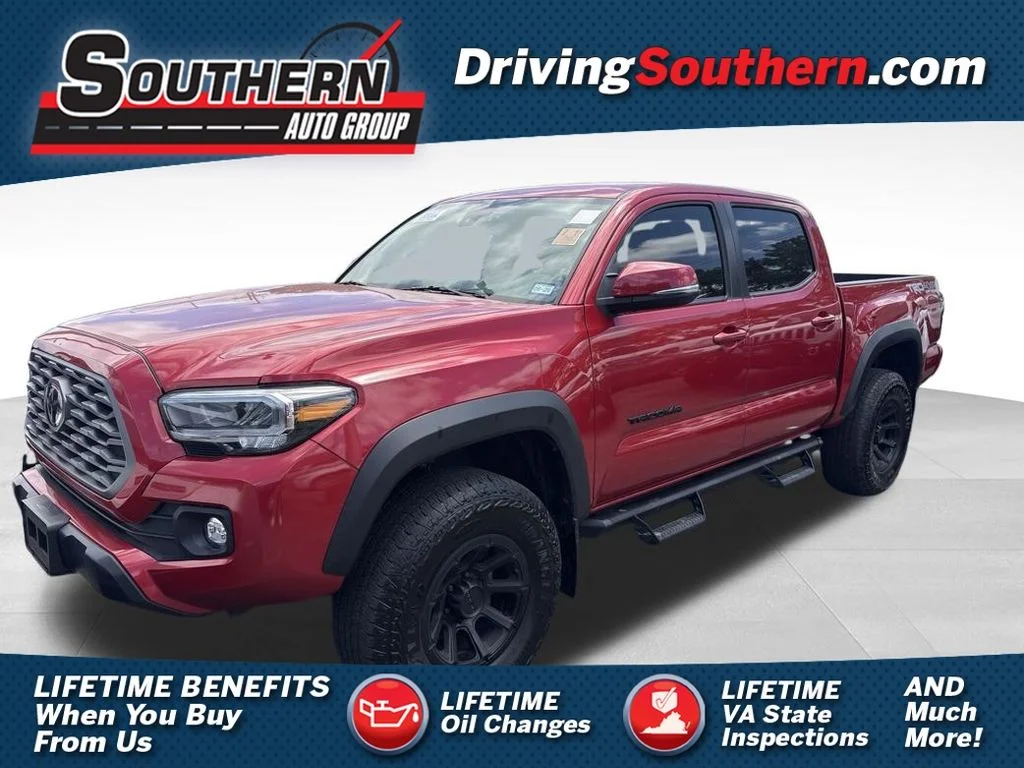 Used 2023 Red Toyota TRD Off-Road image 1