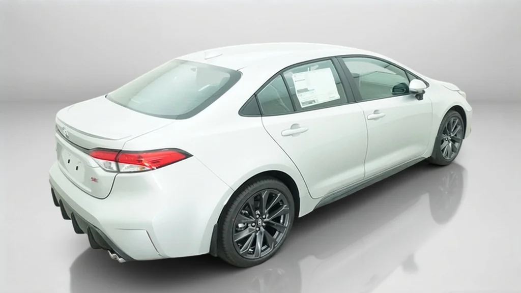 New 2027 Classic Silver Metallic Toyota SE image 9