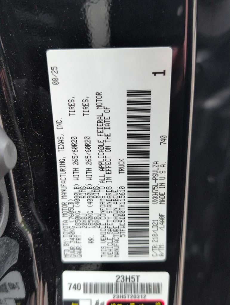 Certified Used 2026 Black Toyota Limited image 29