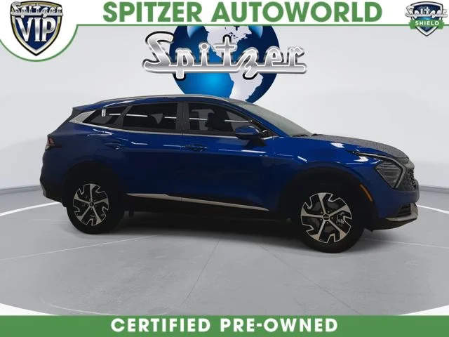 Certified Used 2024 Blue Kia EX image 2