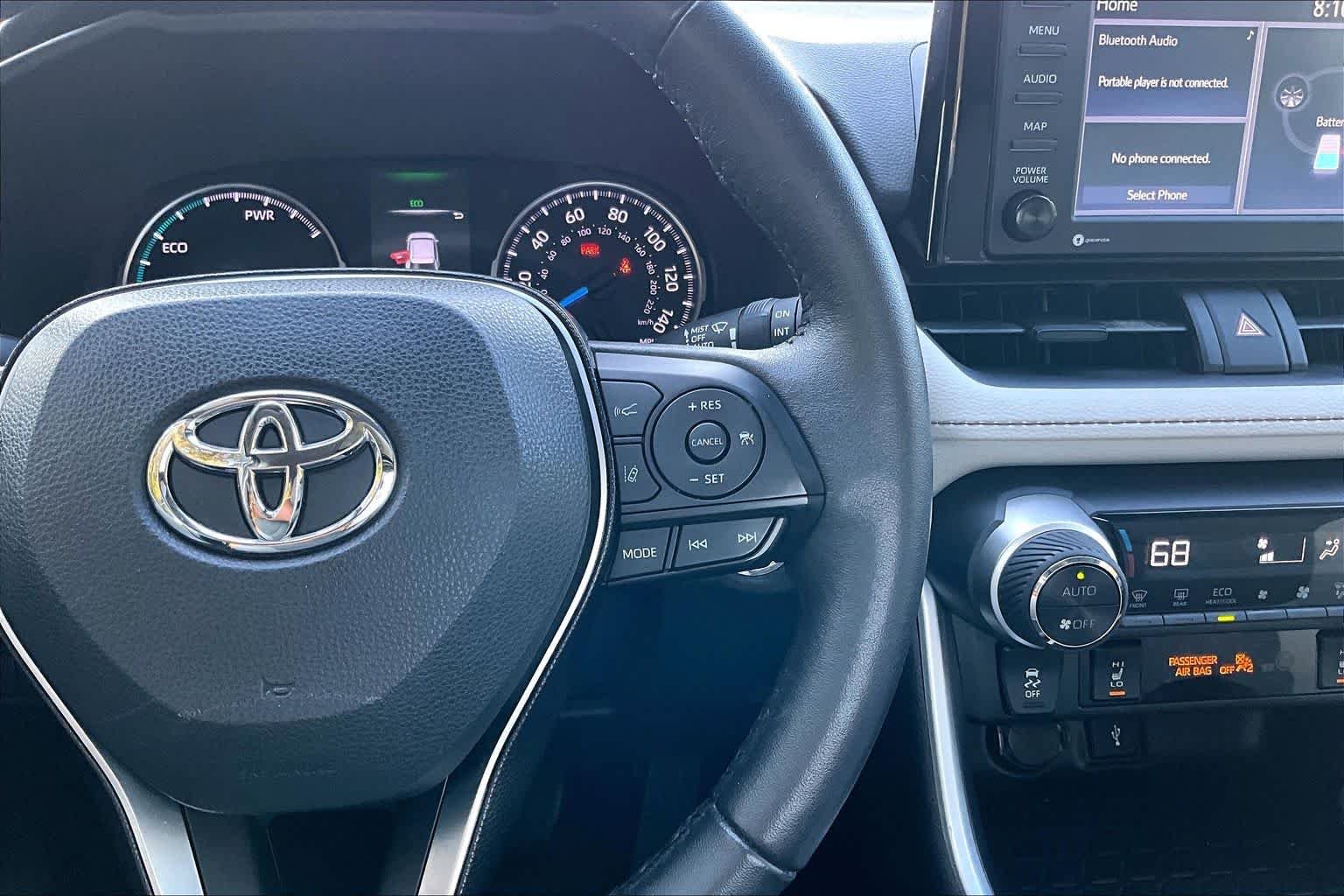 Used 2021 Magnetic Gray Metallic Toyota Hybrid XLE image 25