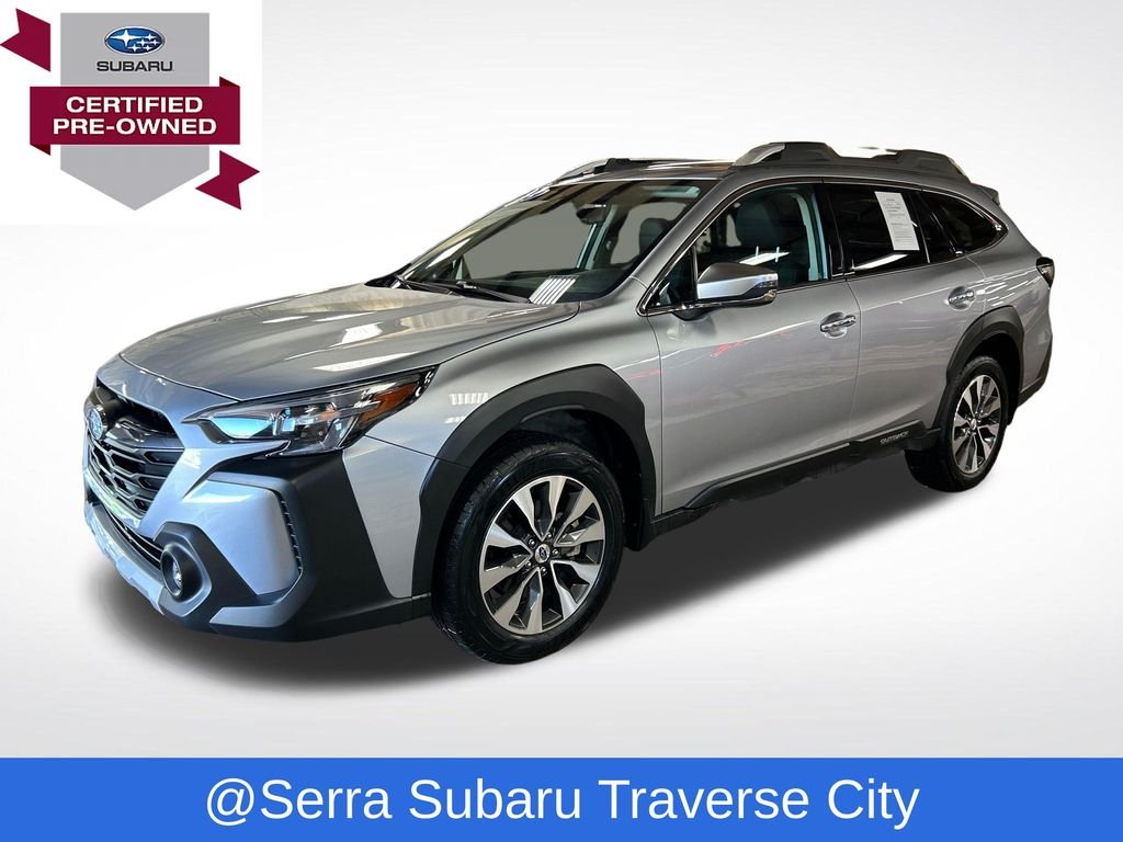 Certified Used 2025 Silver Subaru Touring XT image 1
