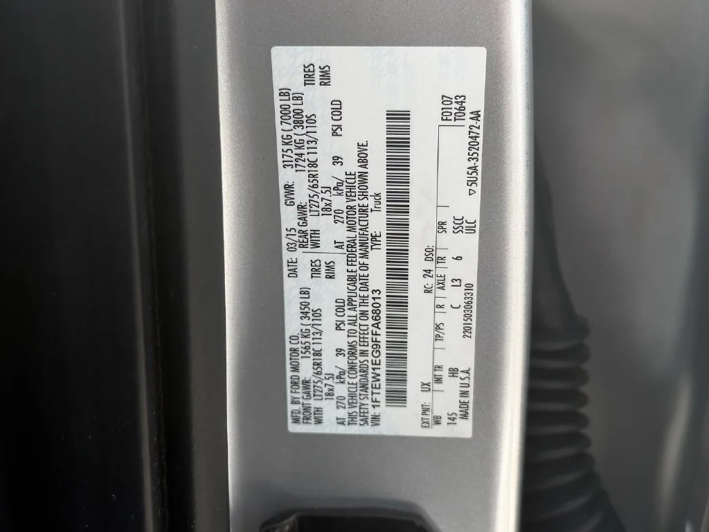 Used 2015 Silver Ford Lariat image 20
