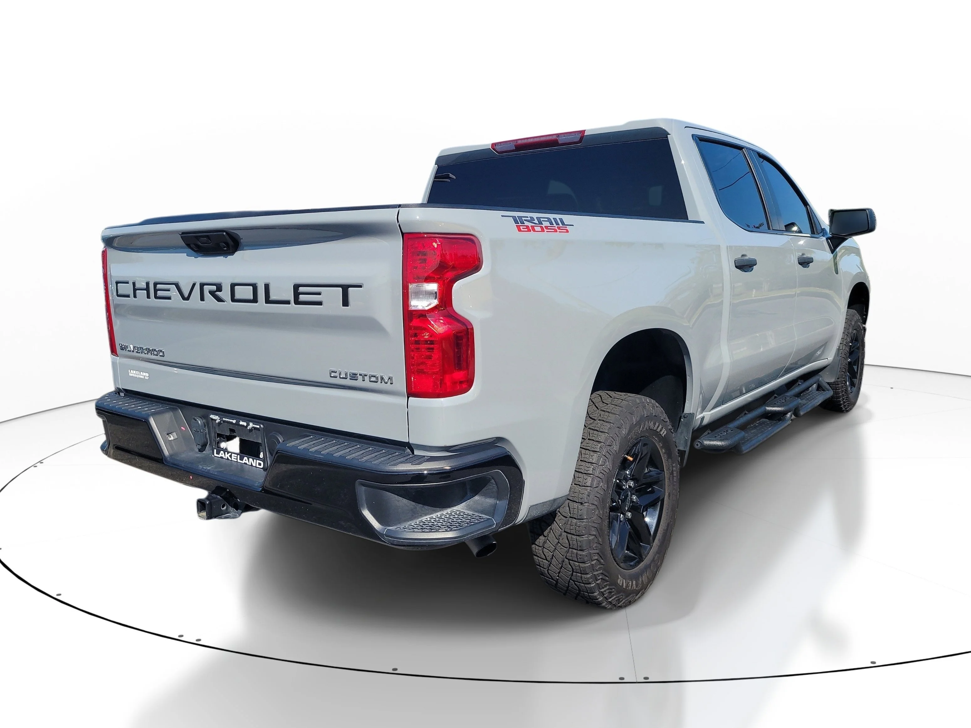 Used 2025 Slate Gray Metallic Chevrolet Custom Trail Boss image 4