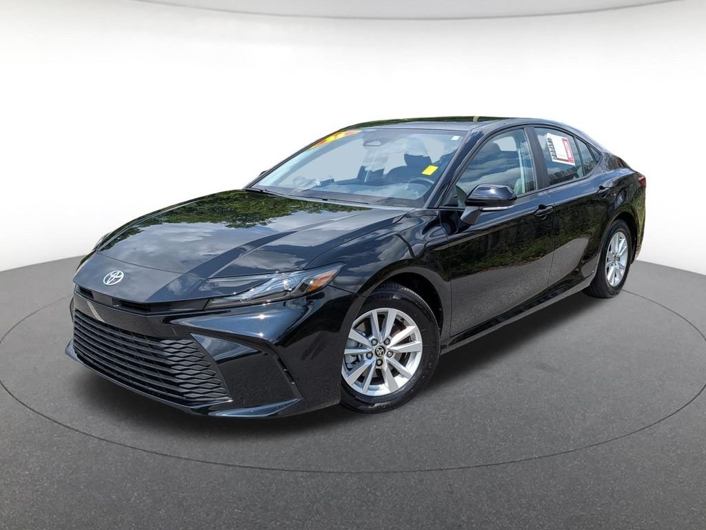 Certified Used 2025 Black Toyota LE image 1