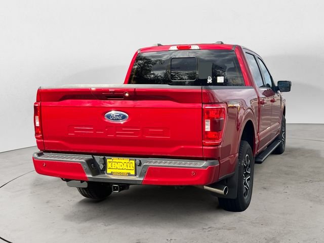 Used 2022 Rapid Red Metallic Tinted Clearcoat Ford XLT image 5