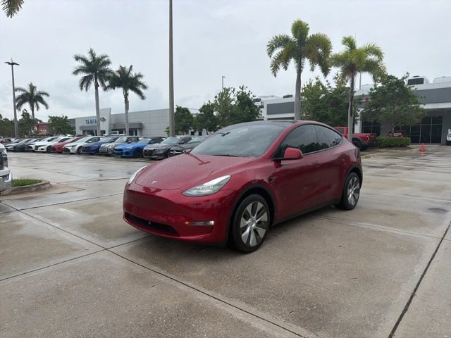 Used 2024 Ultra Red Tesla Long Range image 1