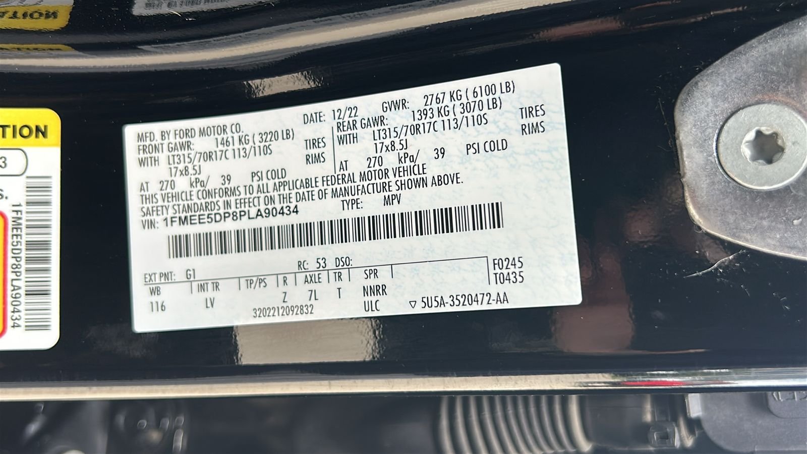 Used 2023 Black Ford Base image 30