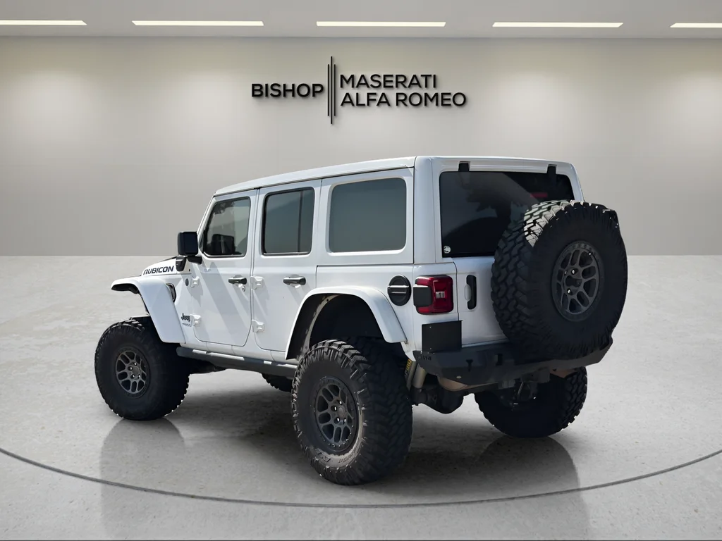 Used 2022 White Jeep Unlimited Rubicon 4xe image 3
