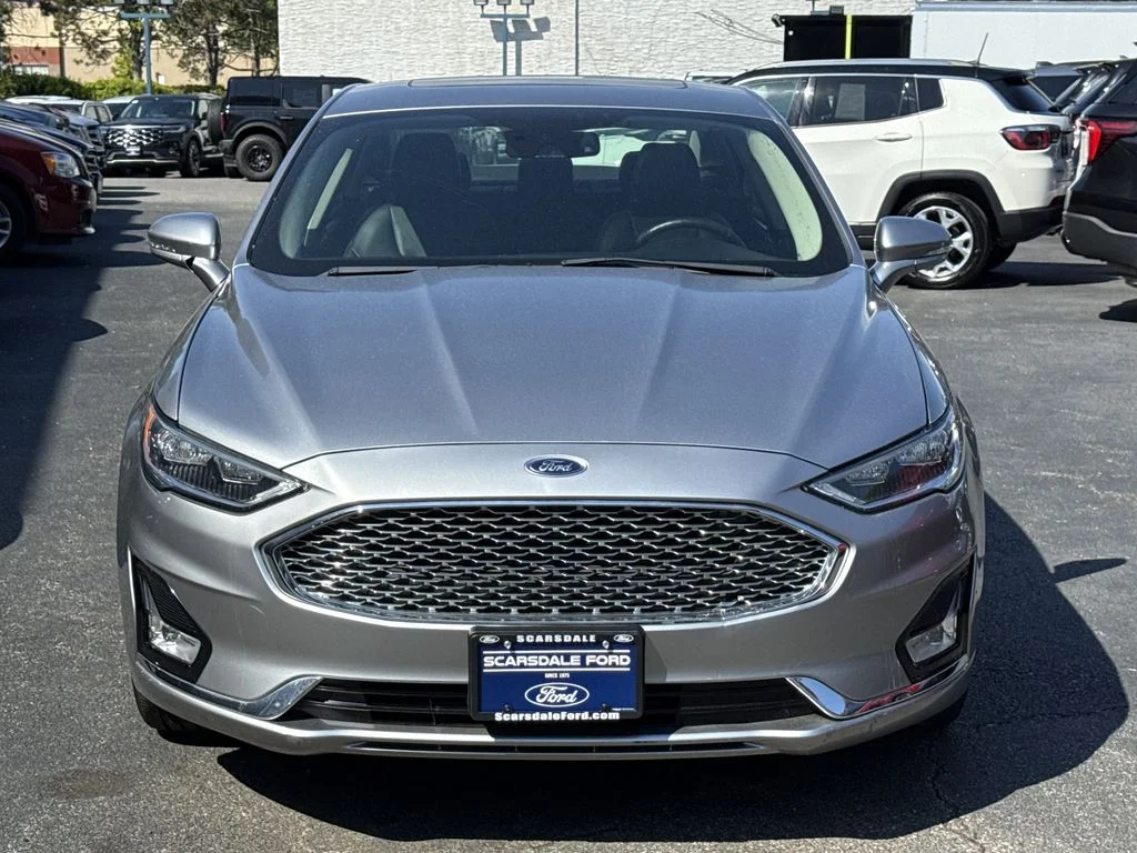 Used 2020 Ford Fusion Titanium with VIN 3FA6P0K98LR142365 for sale in Scarsdale, NY