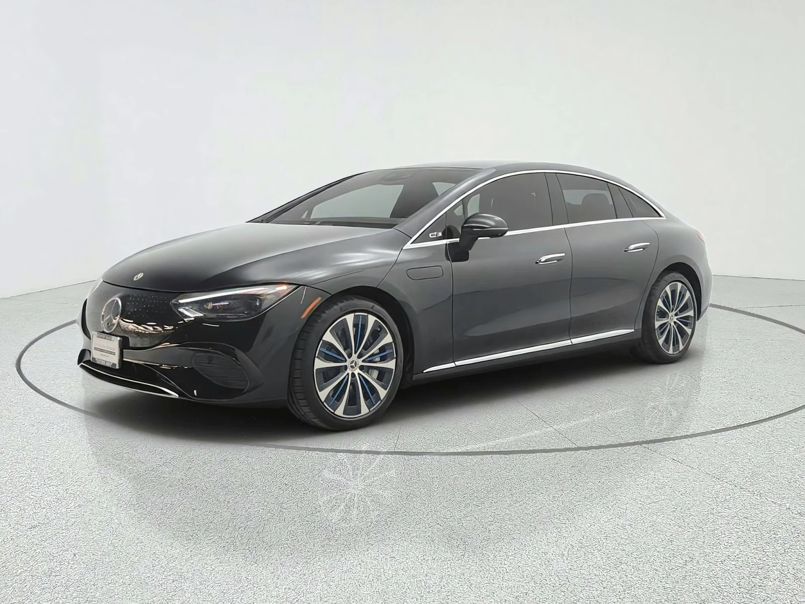 Certified Used 2024 Obsidian Black Metallic Mercedes-Benz EQE 350 4MATIC® Sedan image 1