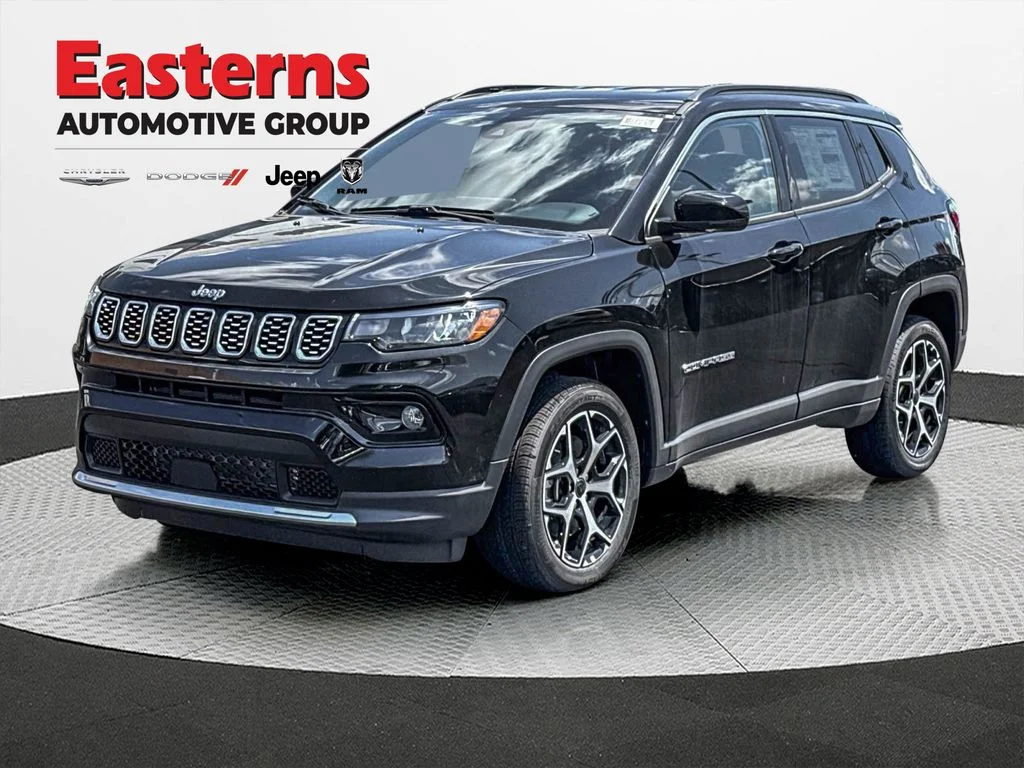 New 2026 Diamond Black Crystal Pearl-Coat Exterior Paint Jeep Limited image 1