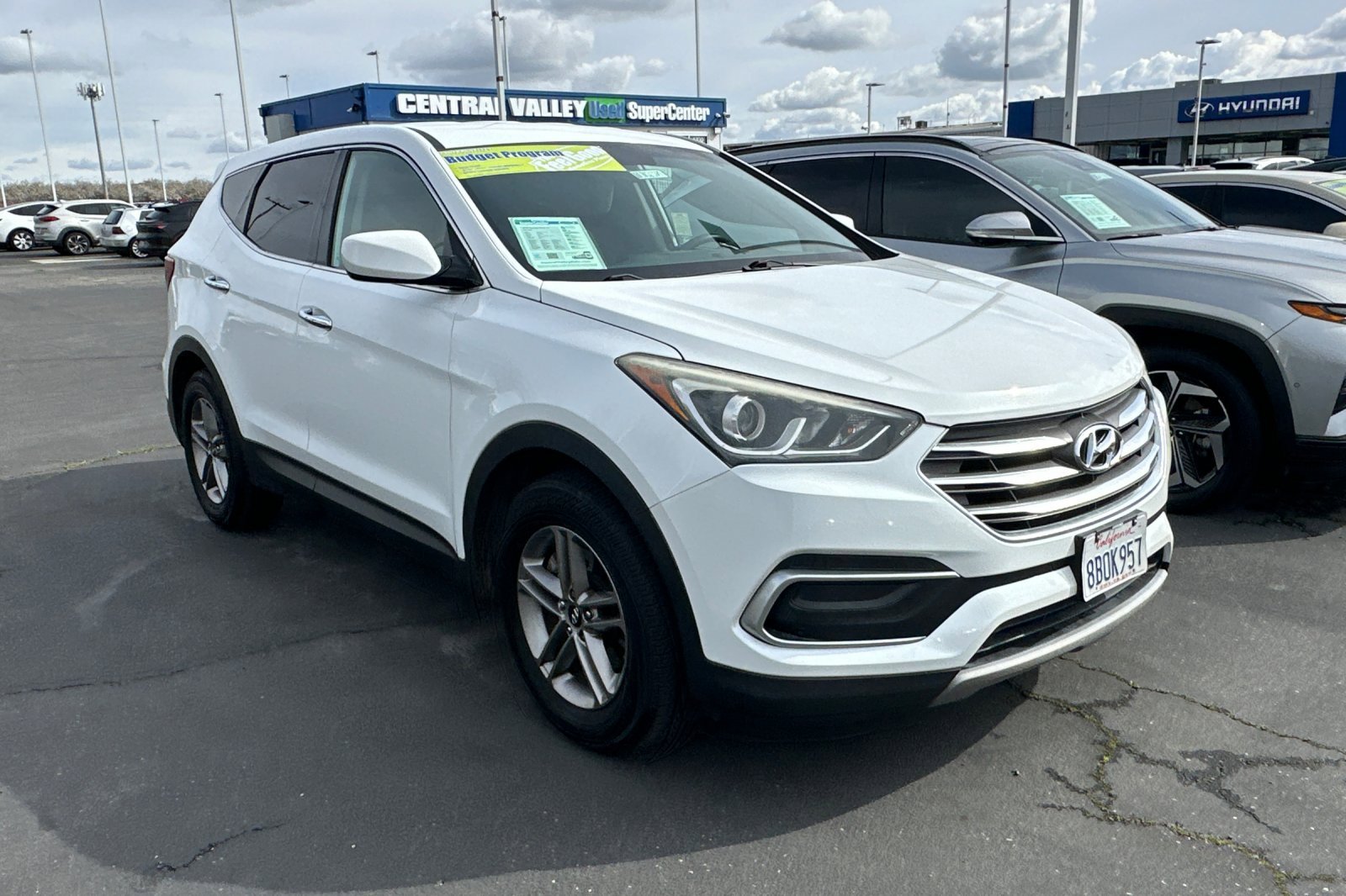 Used 2018 Hyundai Santa Fe Sport with VIN 5NMZT3LB4JH092065 for sale in Modesto, CA