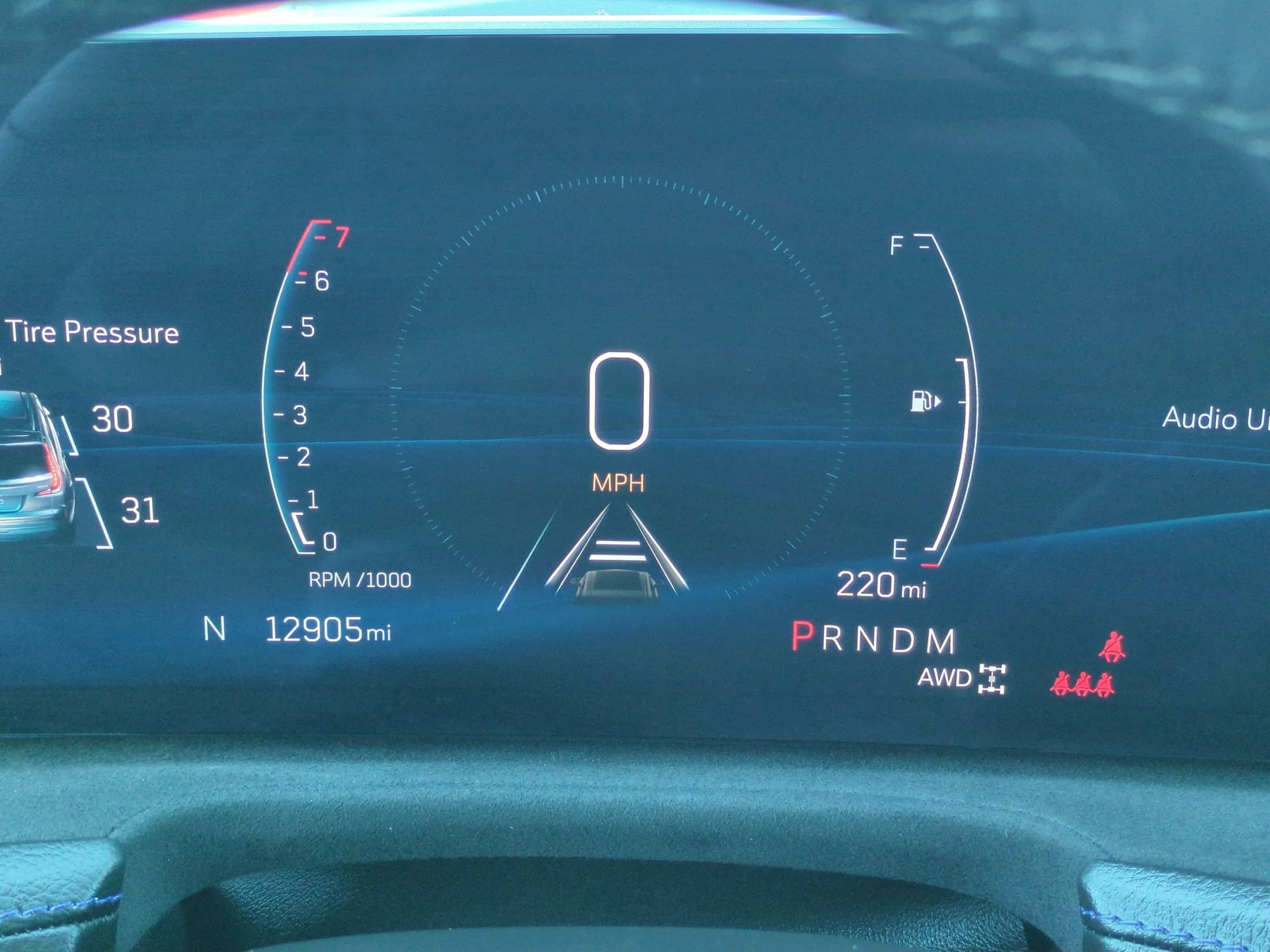 Used 2024 Radiant Red Tintcoat Cadillac AWD Sport image 15