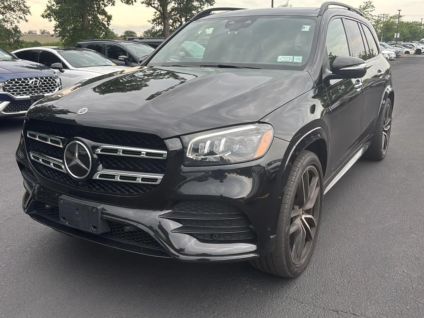 Used 2023 Obsidian Black Metallic Mercedes-Benz GLS 450 image 3