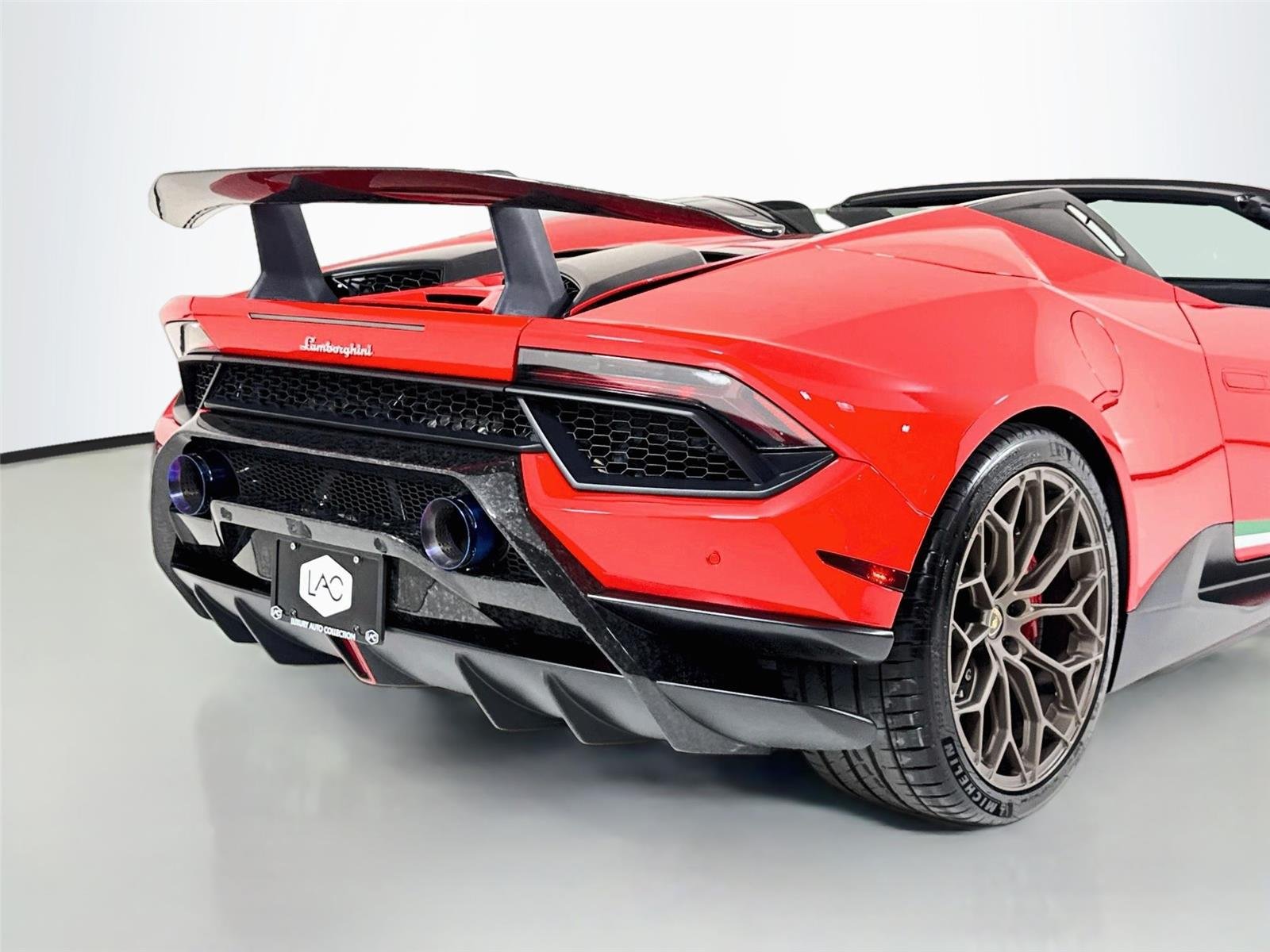 Used 2018 Rosso Mars Metallic Lamborghini Performante | RYFT Exhaust | Narvi 20