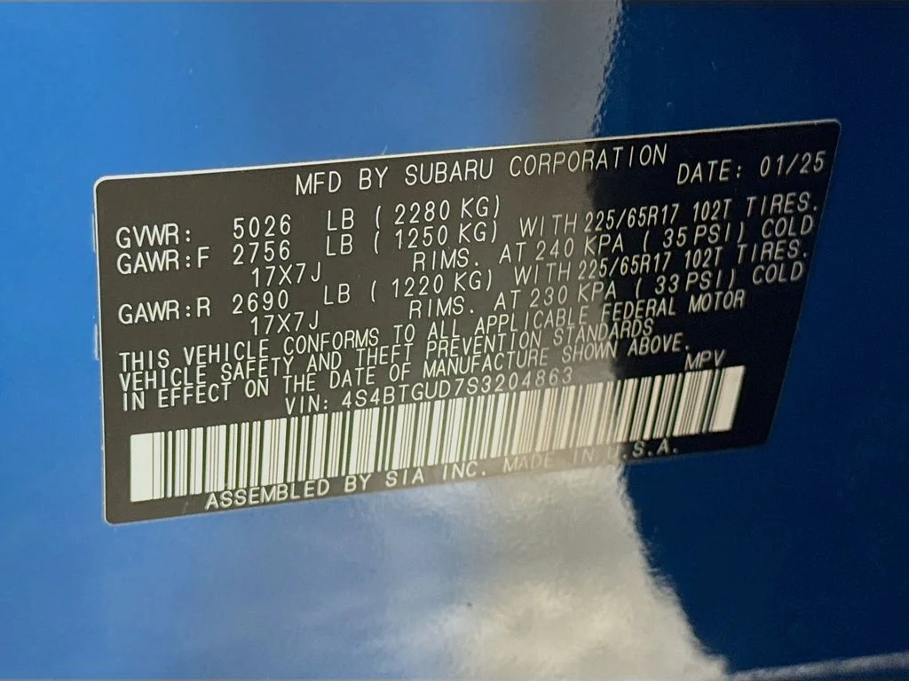 Used 2025 Blue Subaru Wilderness image 41