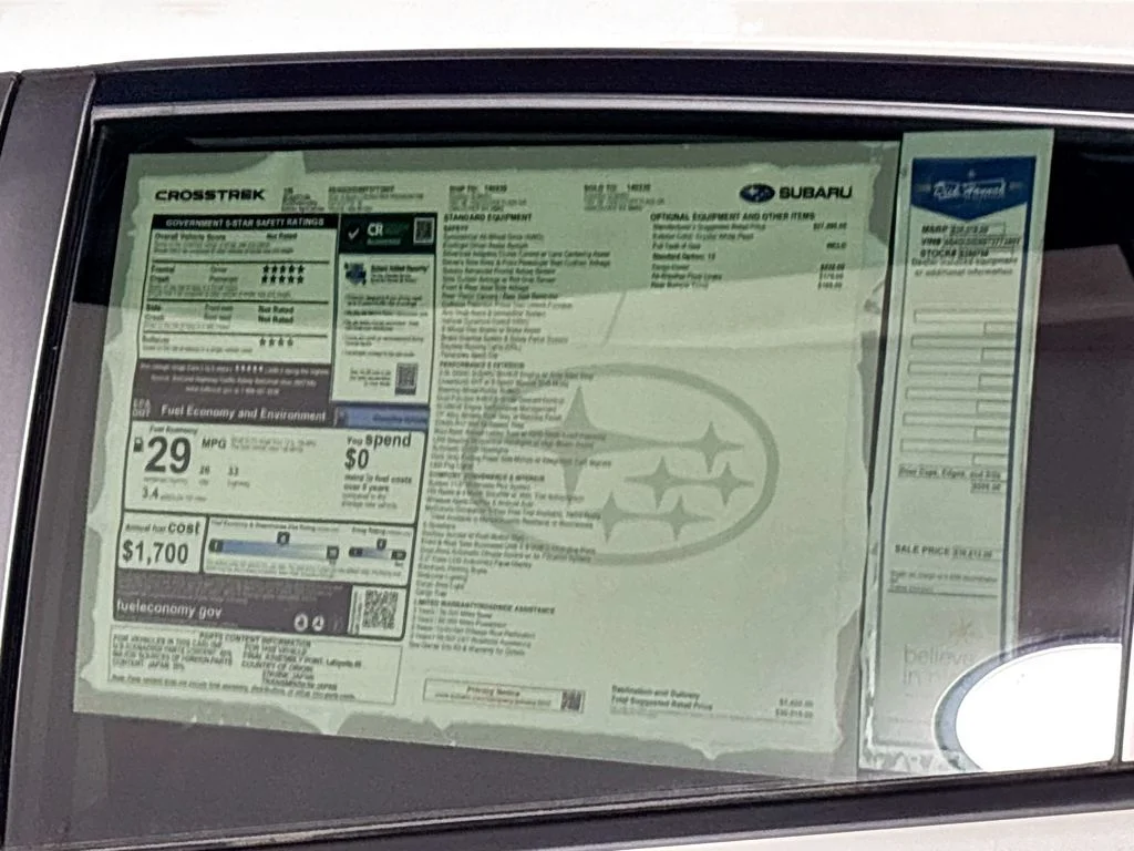 New 2026 CRYSTAL WHITE PEARL Subaru Premium image 23