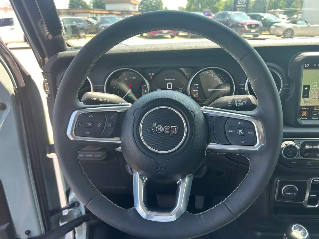 Used 2023 Gray Jeep Sahara 4xe image 25