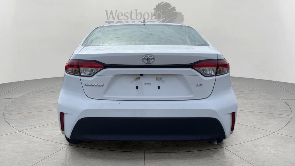 Used 2024 White Toyota LE image 6