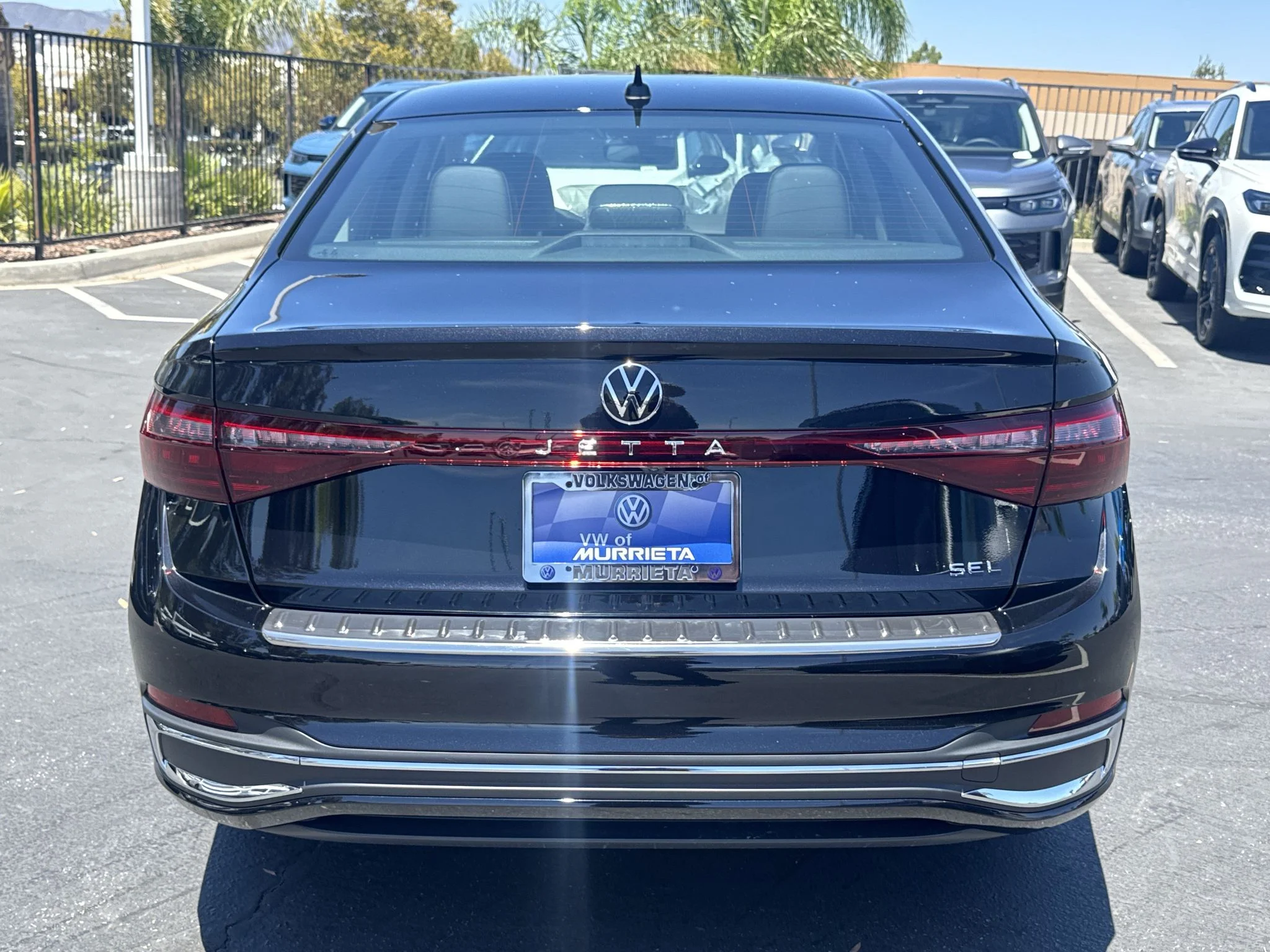 New 2026 Deep Black Pearl Volkswagen SEL image 6