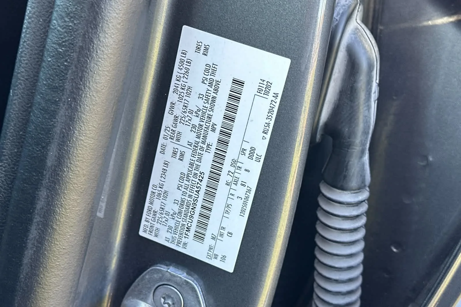 Certified Used 2025 Light Blue Clearcoat Metallic Ford Active image 28