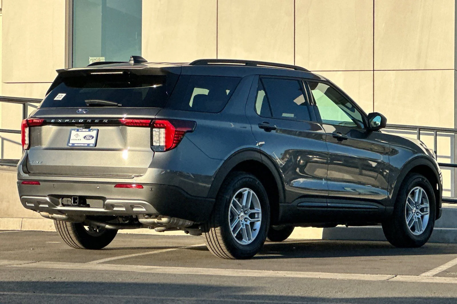 New 2026 Carbonized Gray Metallic Ford Active image 3