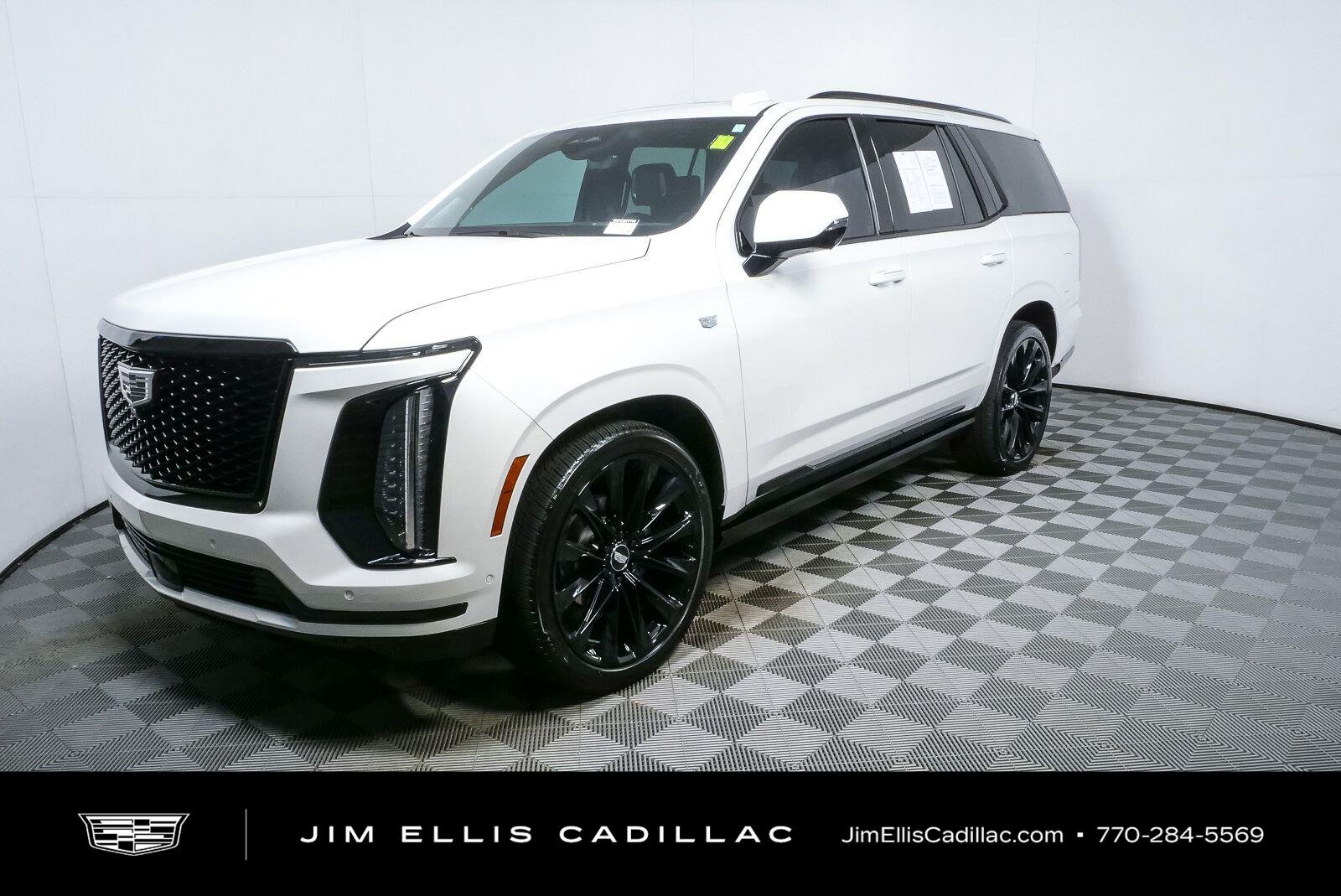 Used 2025 Crystal White Tricoat Cadillac Sport Platinum image 36