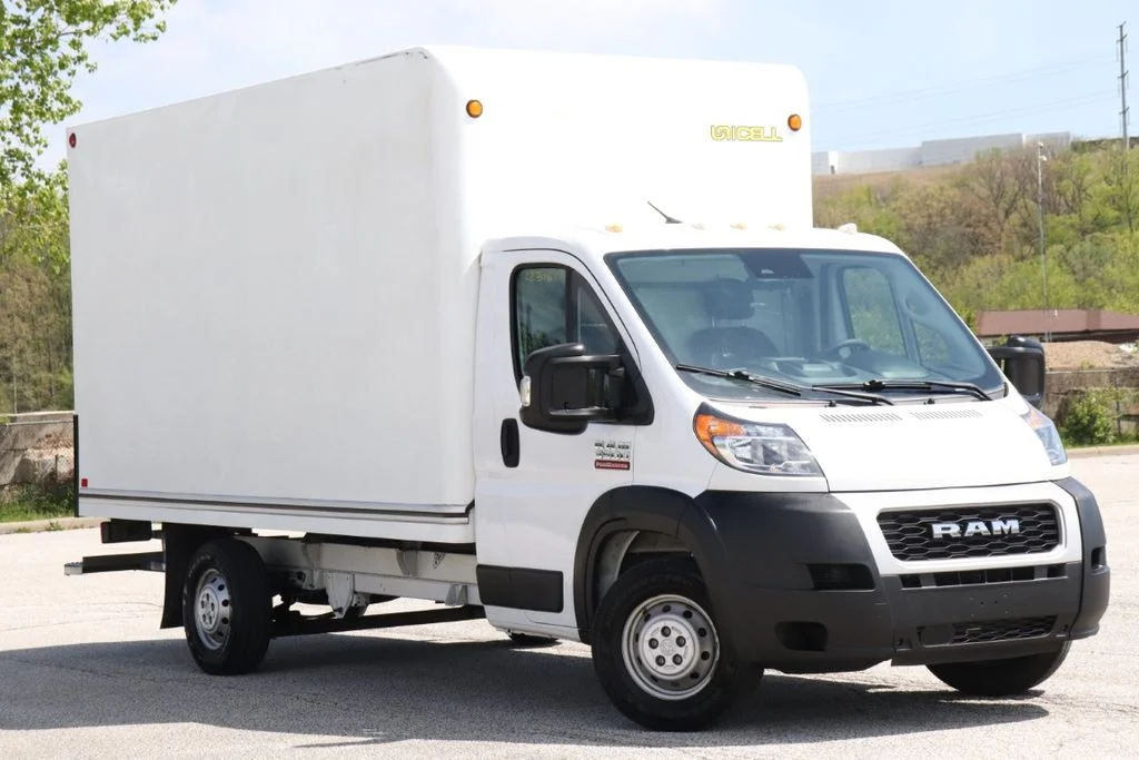 Used 2022 Bright White Clearcoat Ram BOX image 2