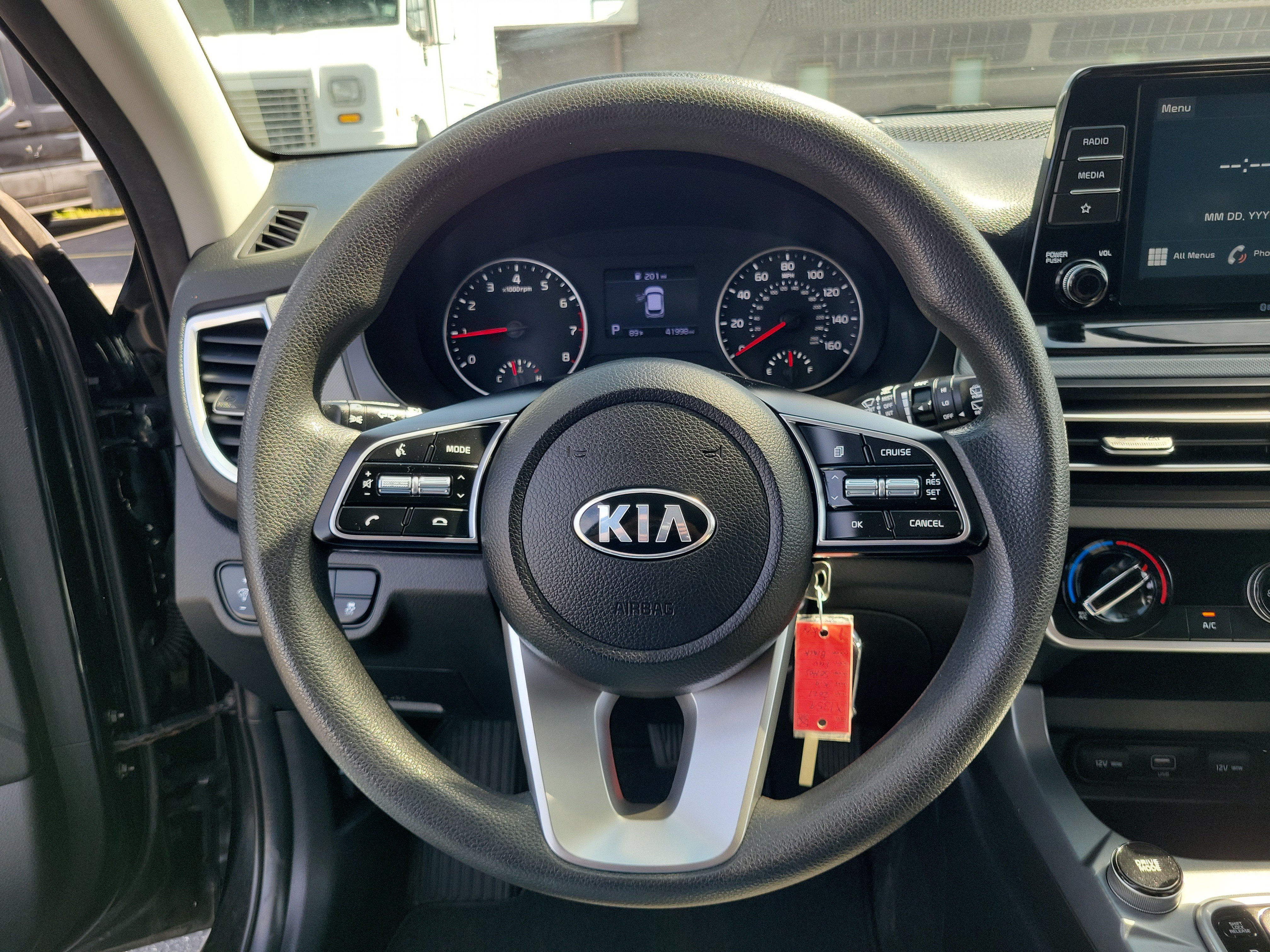 Used 2021 Black Kia LX image 21
