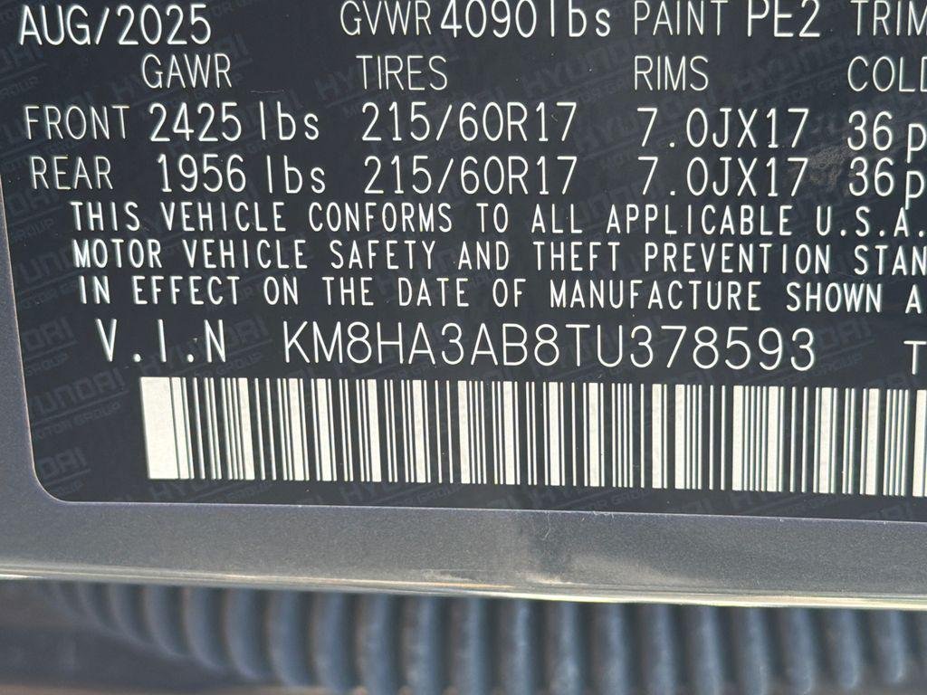 New 2026 Gray Hyundai SE FWD image 31