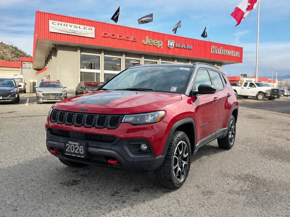 New 2026 Red Jeep Trailhawk image 1